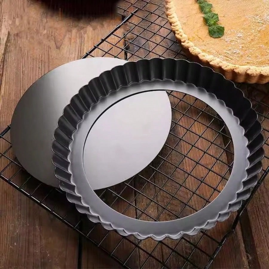 Tart Pan Loose - Anti-aanbak taartvorm quiche flan pan pizza