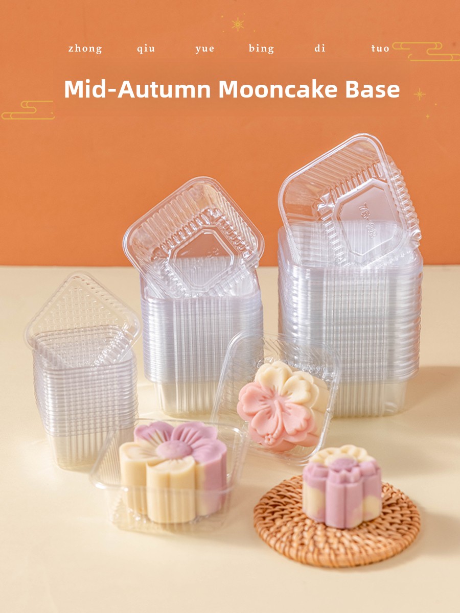 Kitchen Tools For Baking - Verdikte, transparante kunststof onderzetter voor maancake,