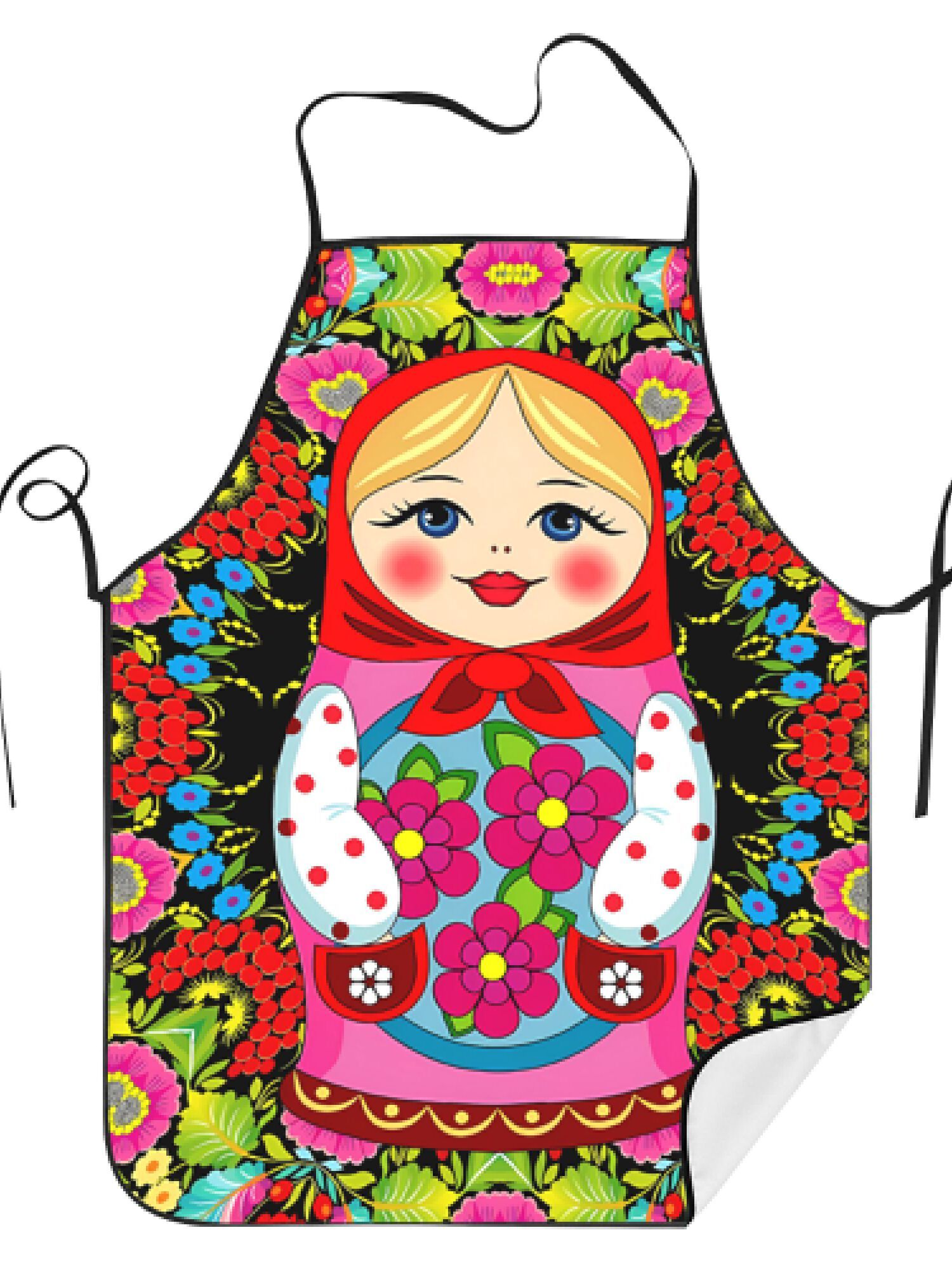Kitchen Baking Area Ideas - 1 stuk leuke Russische Matryoshka-schort met