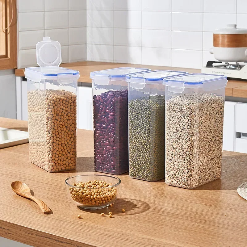 Kitchen Bank - Voedselopslagcontainers Met Deksels Stapelbare Traktatie Box