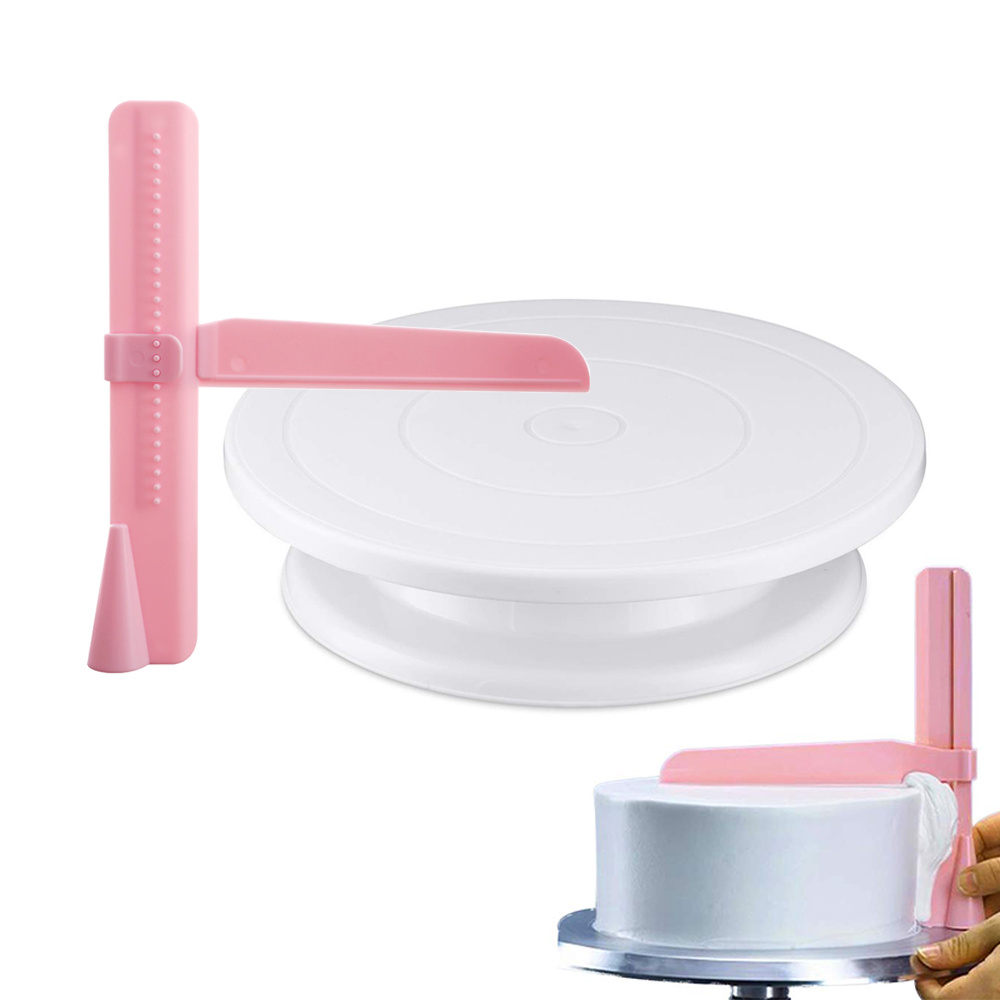 Kitchen Baking Table - Plastic Taart Draaitafel Keuken Bakgereedschap Set