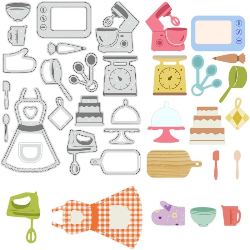 Kitchen Baking Gloves - 1 stks Bakken Tools Stansmessen Keukengerei