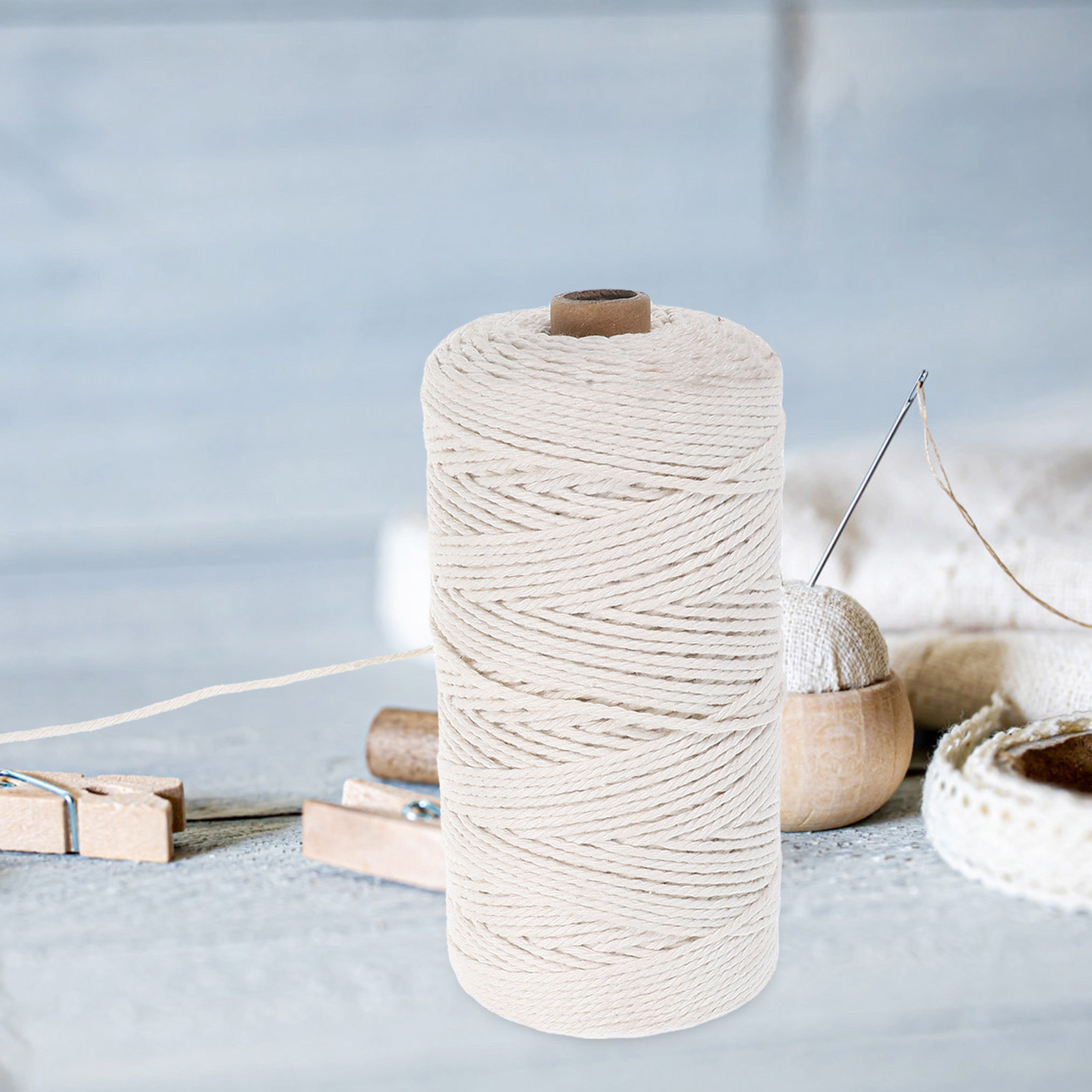 Kitchen Baking Twine - 1 rol katoenen touw, natuurlijk katoen,