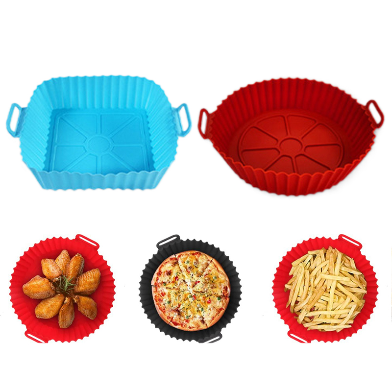 Kitchen Oven Baking Pans - Siliconen Friteusevorm Luchtfriteuse Siliconen Liners Pot