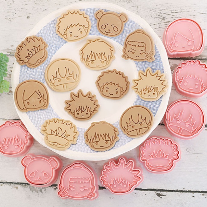 8-delige Jujutsu Kaisen cake-  - Baking Kitchen Diy recensie en prijs