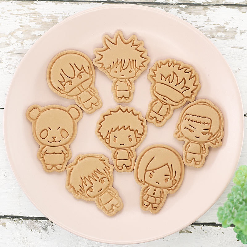 8-delige Jujutsu Kaisen cake-  - Baking Kitchen Diy recensie en prijs