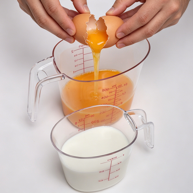 Doorzichtige plastic maatbeker - Baking (Kitchen Ingredient) recensie en prijs