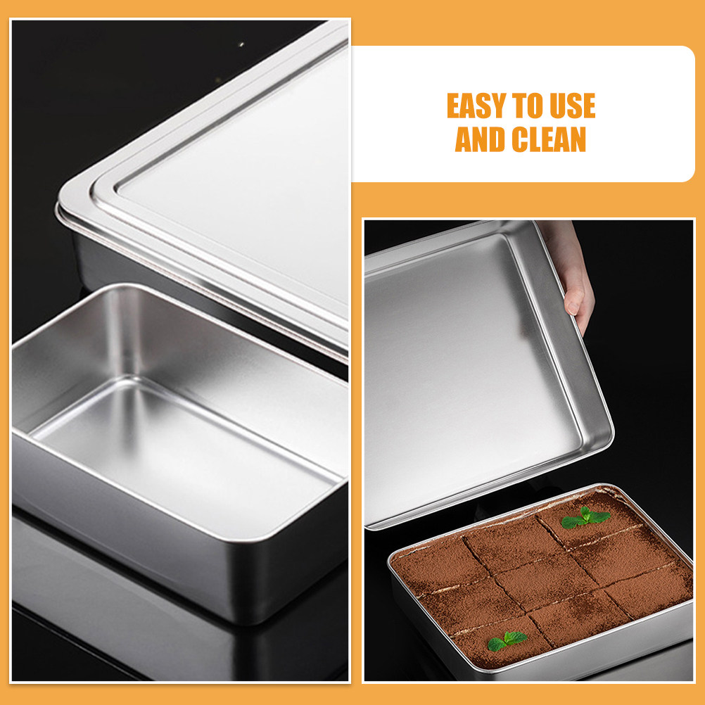2 stuks roestvrijstalen bakvor - Kitchen Oven Baking Pans recensie en prijs