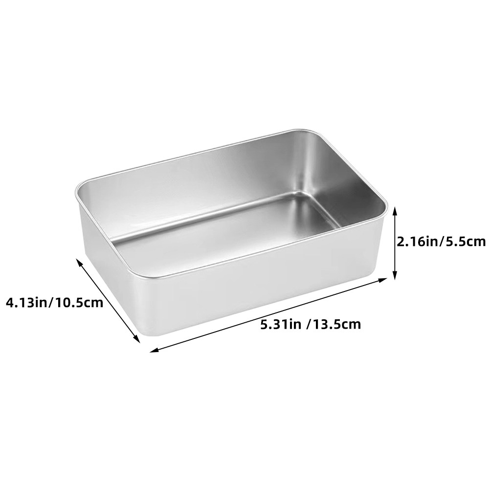 2 stuks roestvrijstalen bakvor - Kitchen Oven Baking Pans recensie en prijs