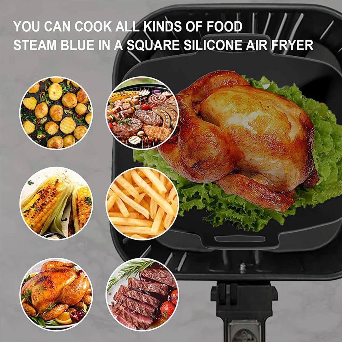 2 Stuks Lucht Friteuse Silicon - Kitchen Oven Baking Pans recensie en prijs