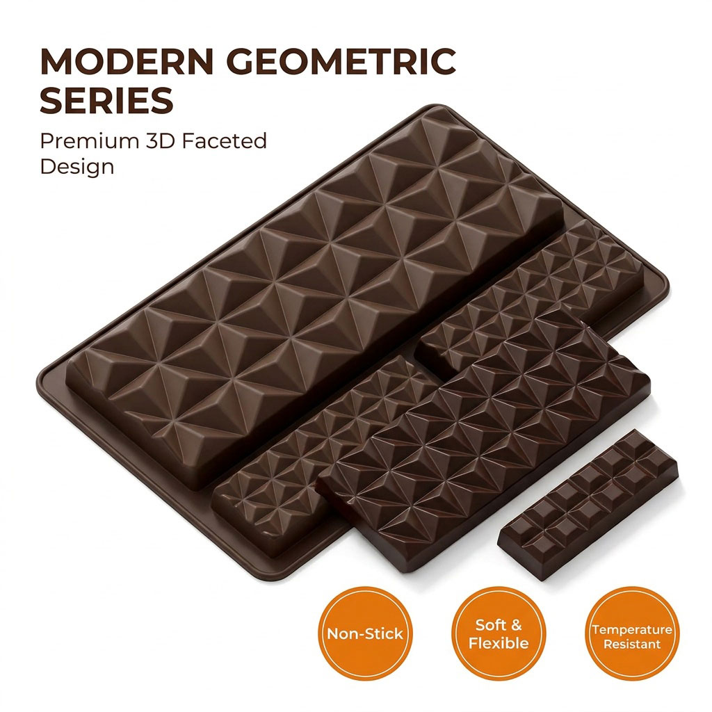 2-in-1 siliconen chocoladereep - Baking Kitchen Diy recensie en prijs