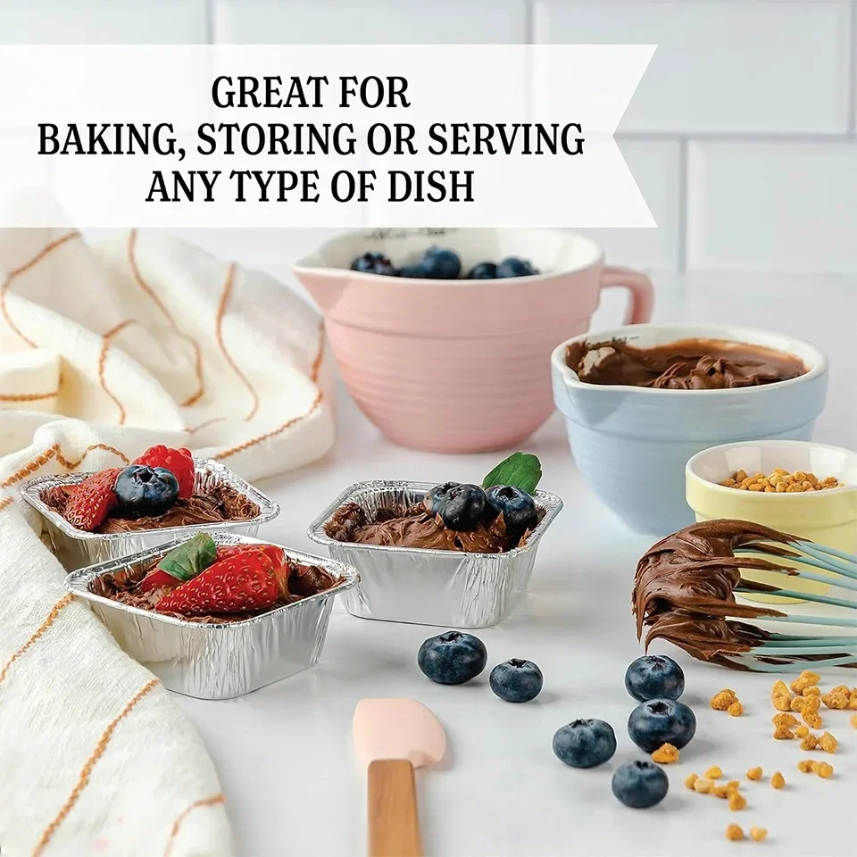 50/100 stuks wegwerpbare alumi - Kitchen Baking Containers recensie en prijs