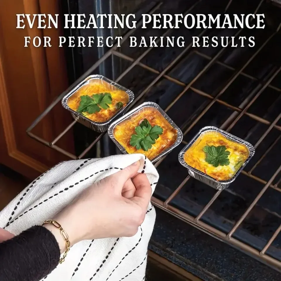 50/100 stuks wegwerpbare alumi - Kitchen Baking Containers recensie en prijs