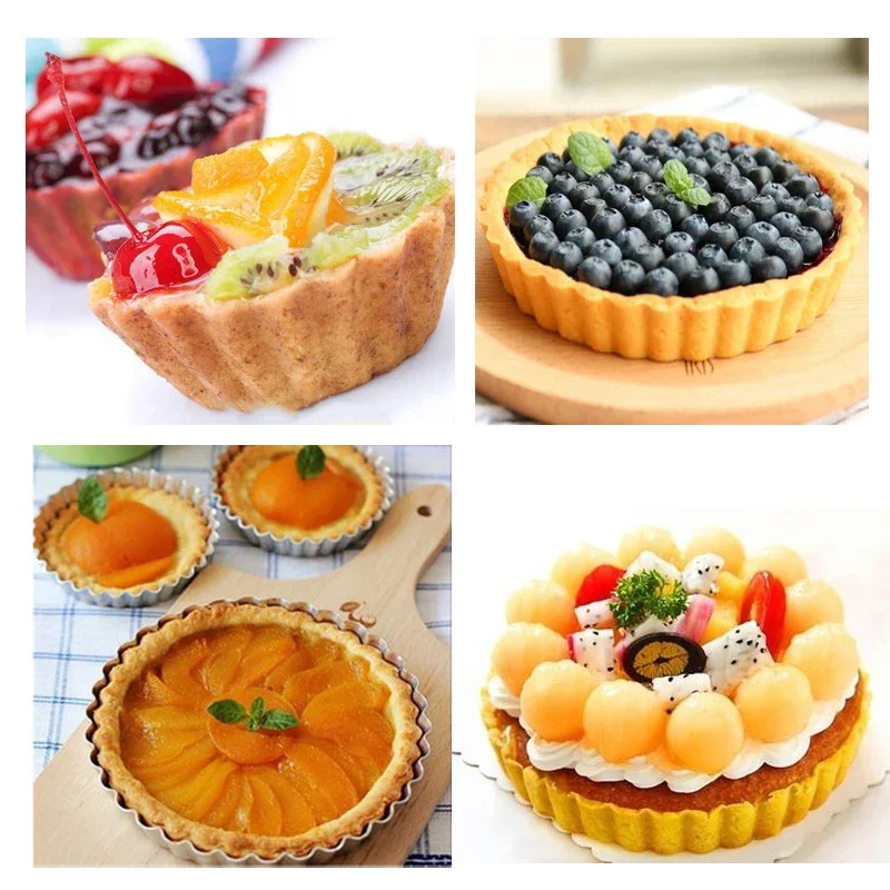 6 Stuks Non-stick Taart Quiche - Tart Pan Loose recensie en prijs