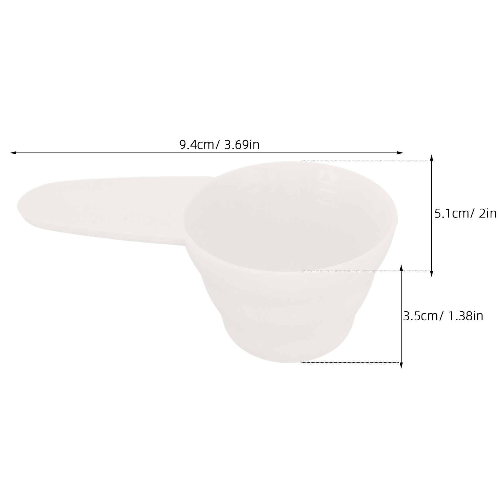 Set van 5 kunststof maatlepels - Baking (Kitchen Ingredient) recensie en prijs