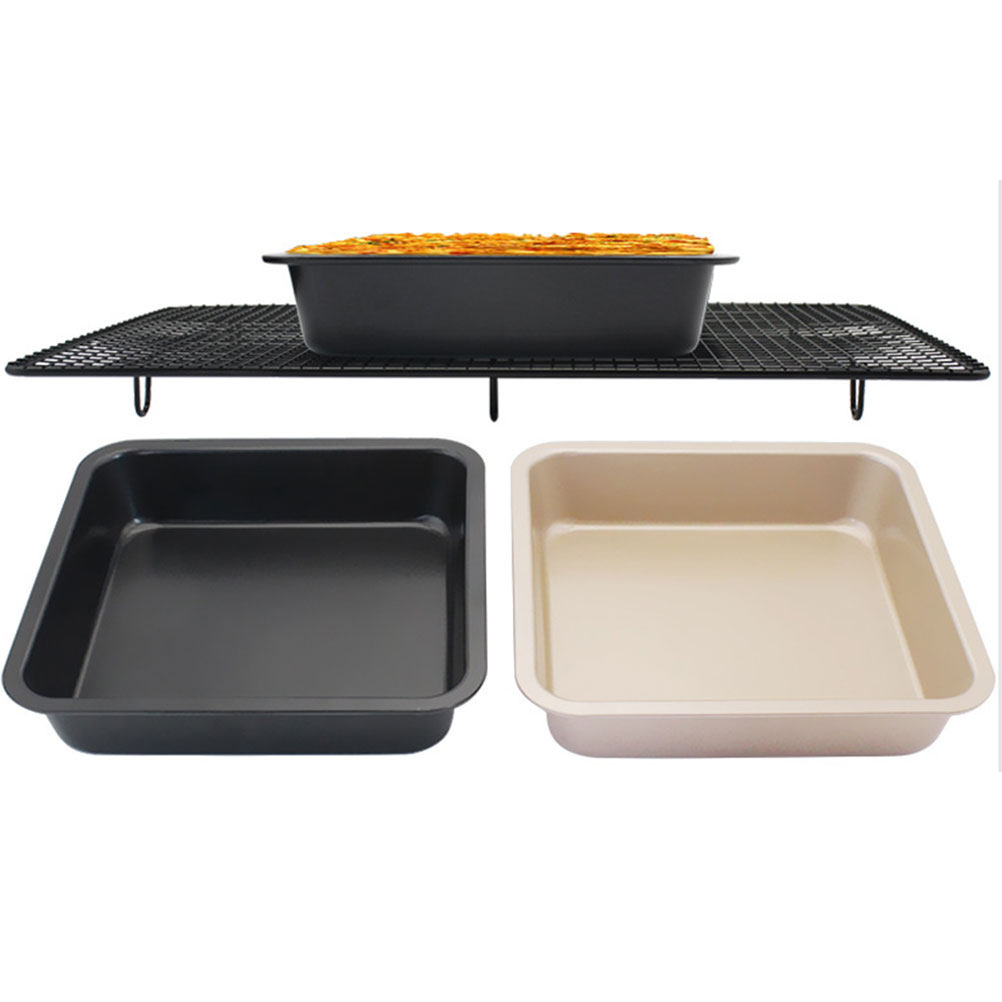 1 stuks vierkante bakvorm van  - Kitchen Oven Baking Pans recensie en prijs