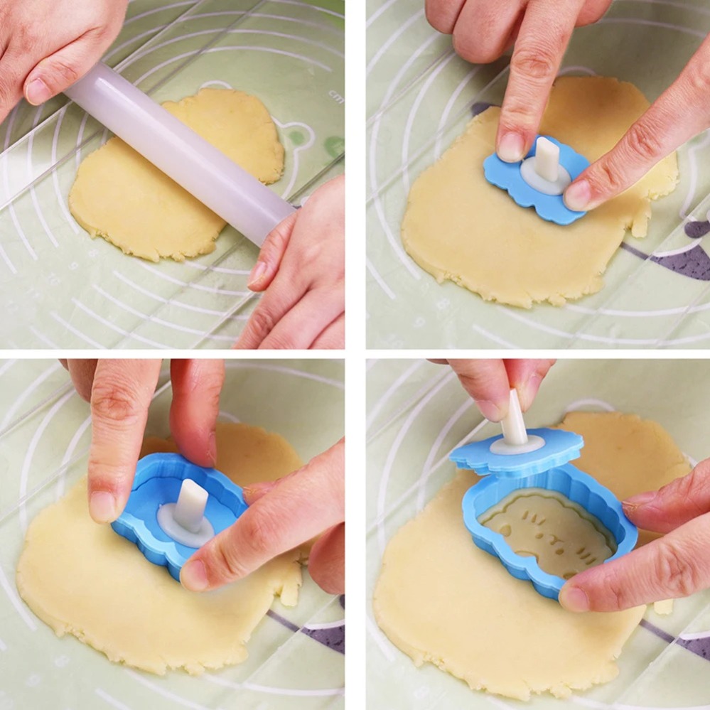 Koekjesvorm Stempel Cartoon Wo - Baking Kitchen Diy recensie en prijs