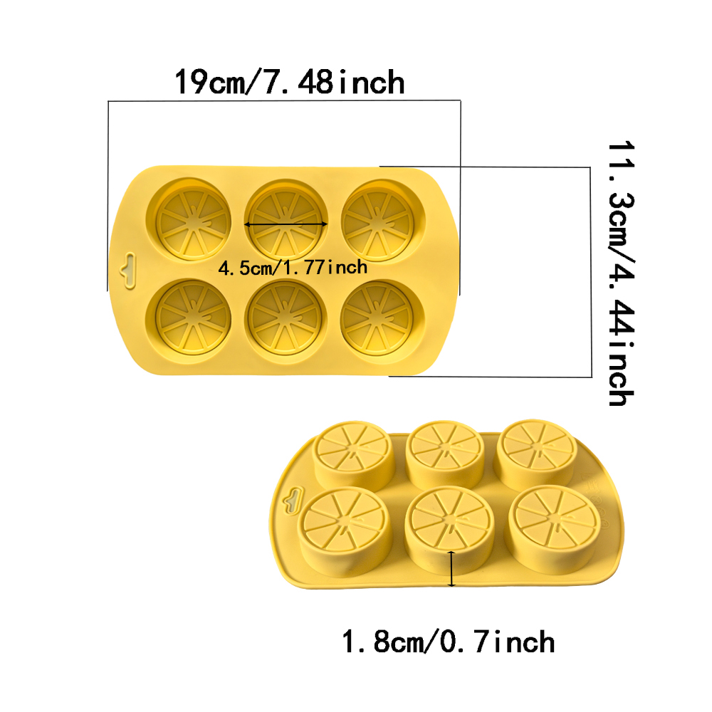 1pc 6-holte citroenvormige sil - Kitchen Tools For Baking recensie en prijs