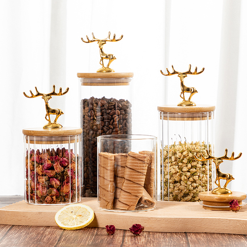 Nordic Golden Elanden Opbergpo - Kitchen Bank recensie en prijs