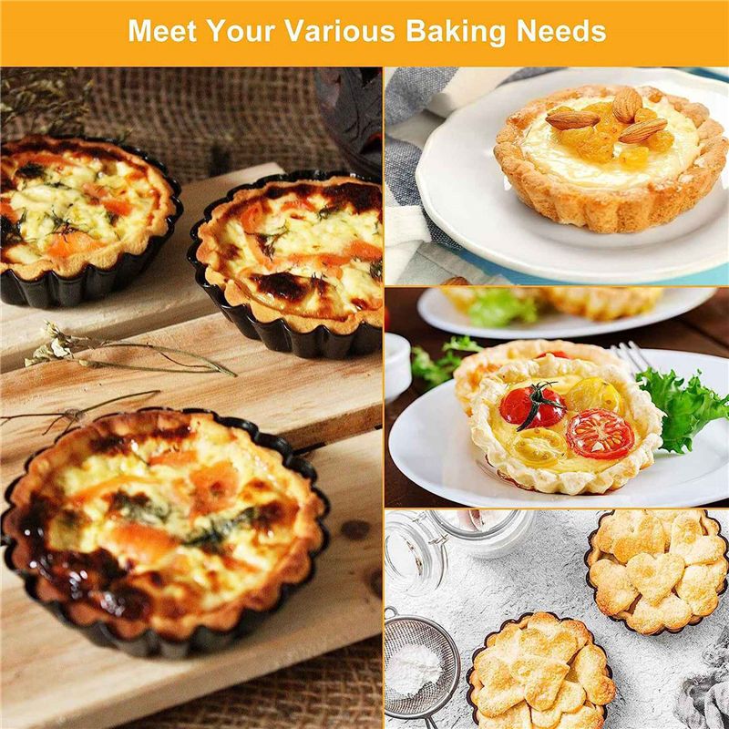 VEHO-20X Taartvorm, 4 inch taa - Tart Pan Loose recensie en prijs
