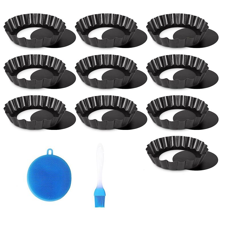 VEHO-20X Taartvorm, 4 inch taa - Tart Pan Loose recensie en prijs