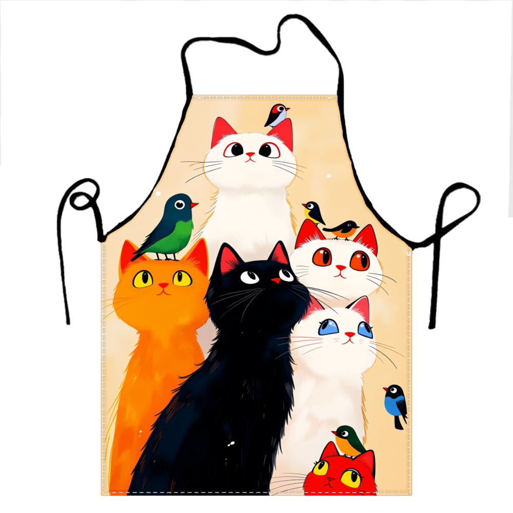 Schattige katten en vogels sch - Kitchen Baking Area Ideas recensie en prijs