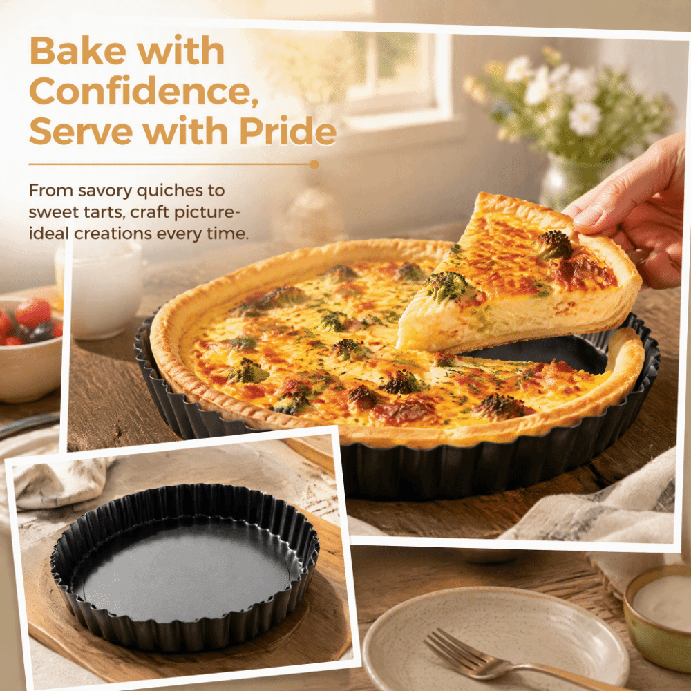 Duurzame 6/8/13 inch taartvorm - Tart Pan Loose recensie en prijs