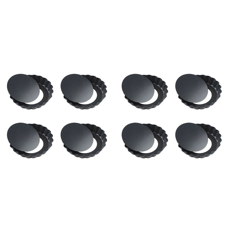 8 Stuks 4In/10Cm Mini Pie Muff - Tart Pan Loose recensie en prijs