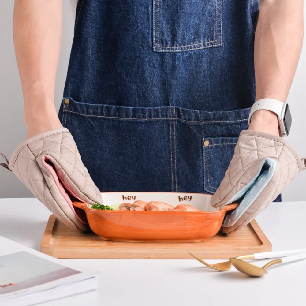 1 stuks siliconen ovenwant in  - Kitchen Baking Gloves recensie en prijs