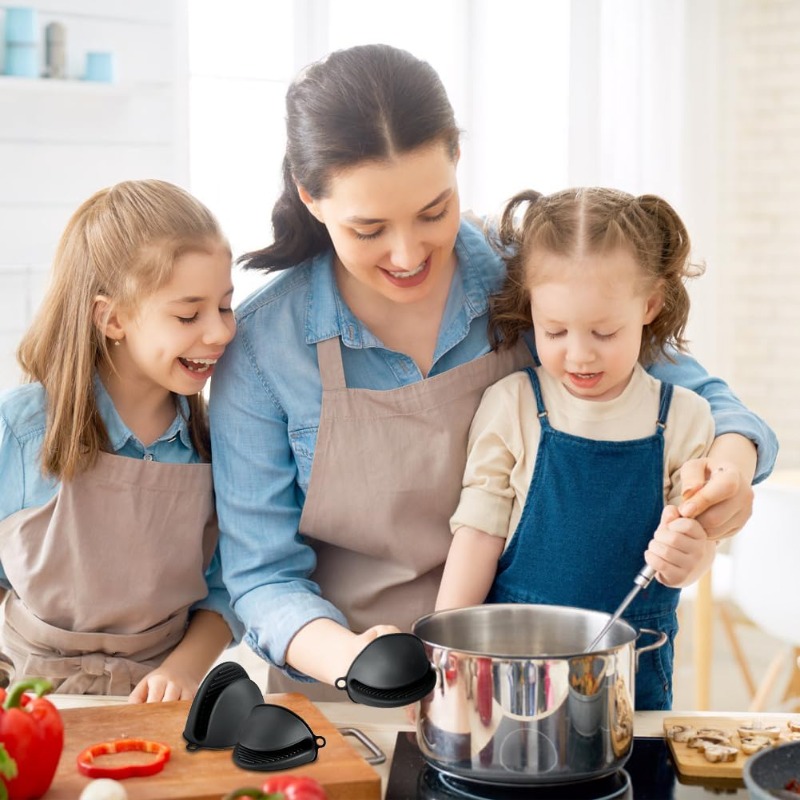 1 paar siliconen hittebestendi - Kitchen Baking Gloves recensie en prijs