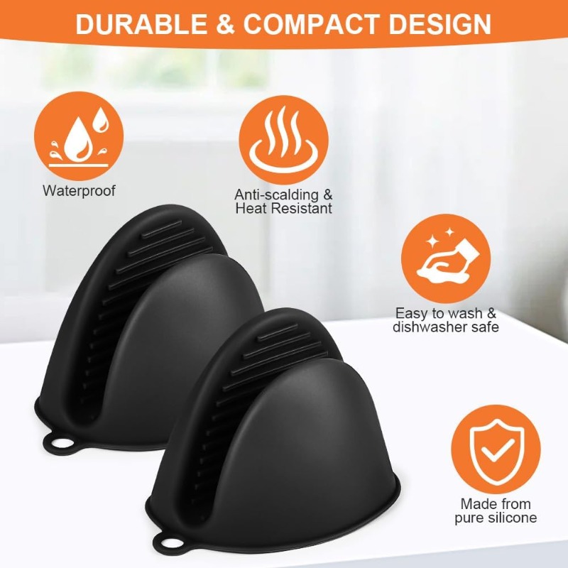1 paar siliconen hittebestendi - Kitchen Baking Gloves recensie en prijs