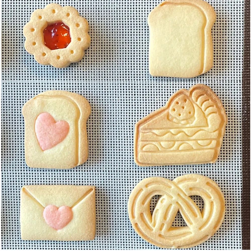 Sandwich Jam Biscuit Mold Stam - Baking Kitchen Diy recensie en prijs