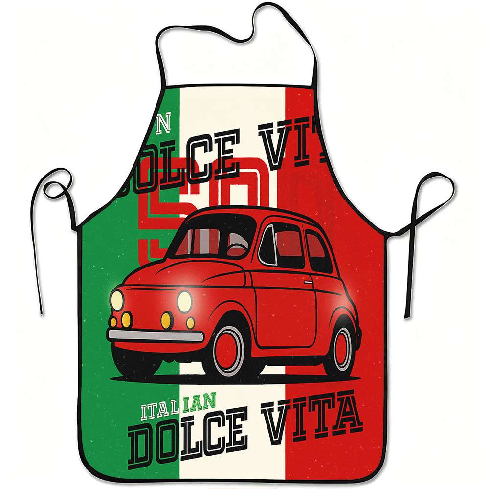 1 stuk leuke schort met Italia - Kitchen Baking Area Ideas recensie en prijs