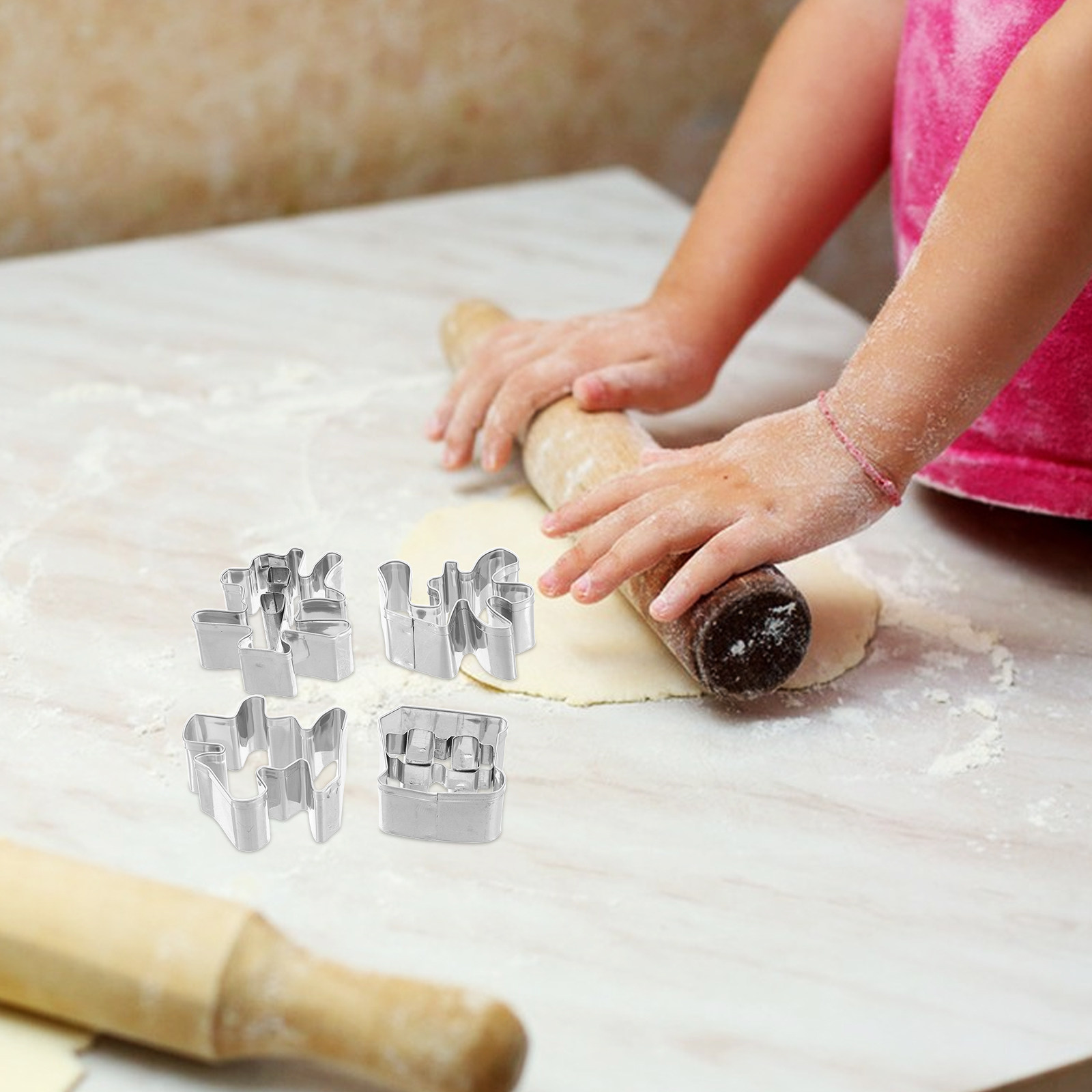 4 stuks roestvrijstalen Chines - Baking Kitchen Diy recensie en prijs