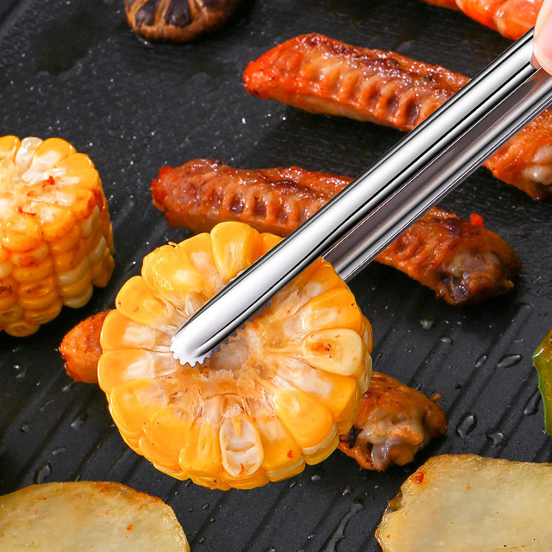 Roestvrijstalen grilltang, voe - Kitchen Baking Containers recensie en prijs