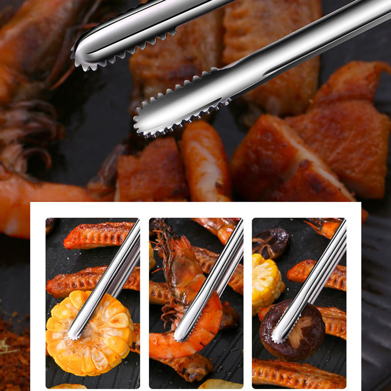 Roestvrijstalen grilltang, voe - Kitchen Baking Containers recensie en prijs