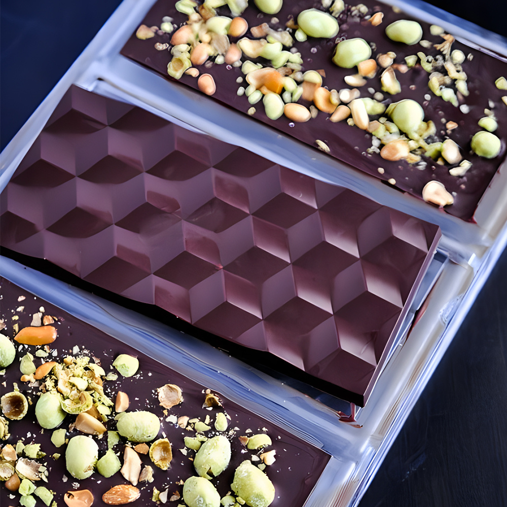 Hard Rhombus Grid Prism Chocol - Kitchen Tools For Baking recensie en prijs