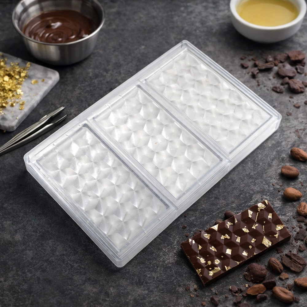 Hard Rhombus Grid Prism Chocol - Kitchen Tools For Baking recensie en prijs