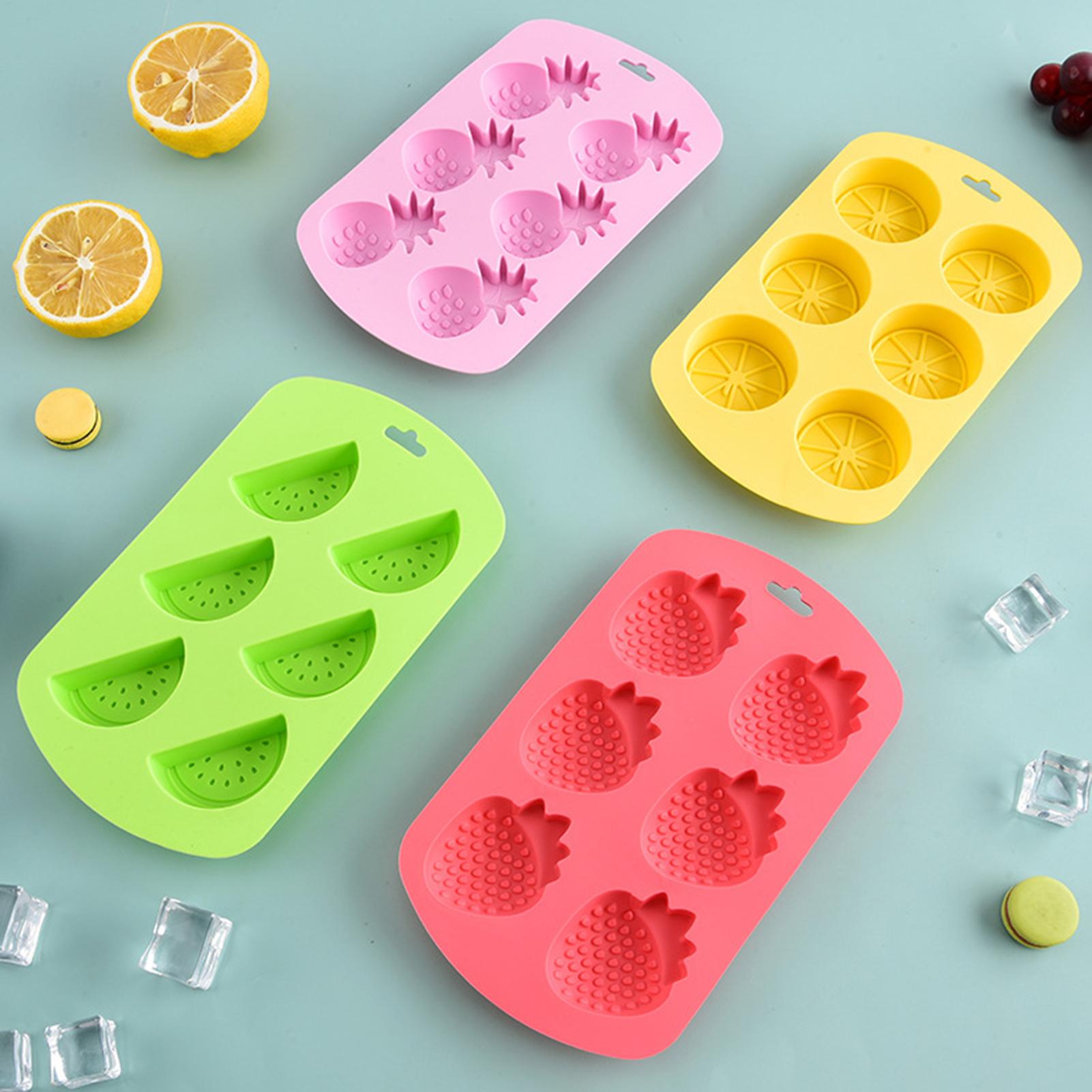 6-delige fruitvormige silicone - Baking Kitchen Diy recensie en prijs