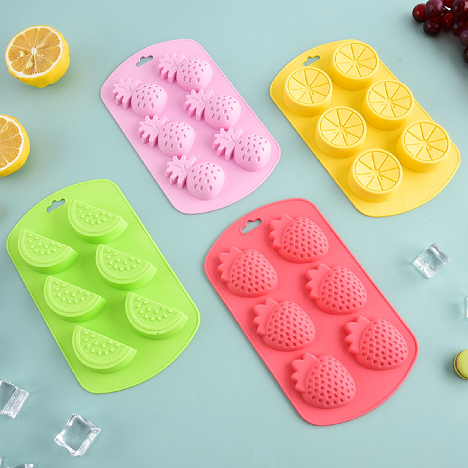 6-delige fruitvormige silicone - Baking Kitchen Diy recensie en prijs