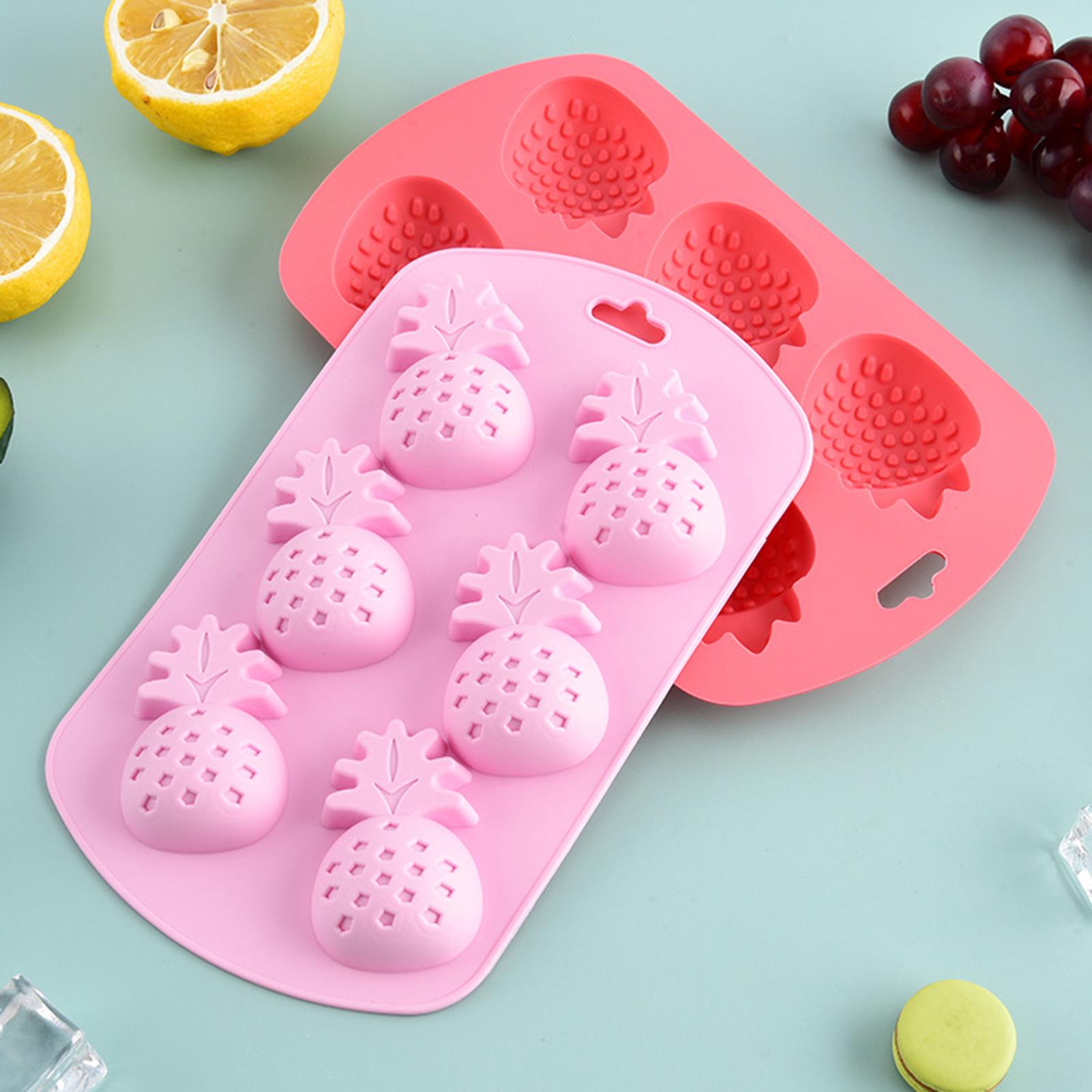 6-delige fruitvormige silicone - Baking Kitchen Diy recensie en prijs