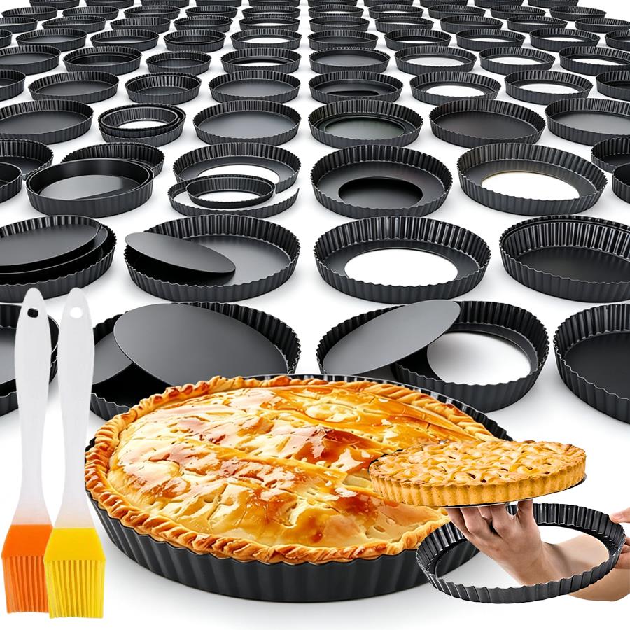 2-delige gegroefde rand losse  - Tart Pan Loose recensie en prijs
