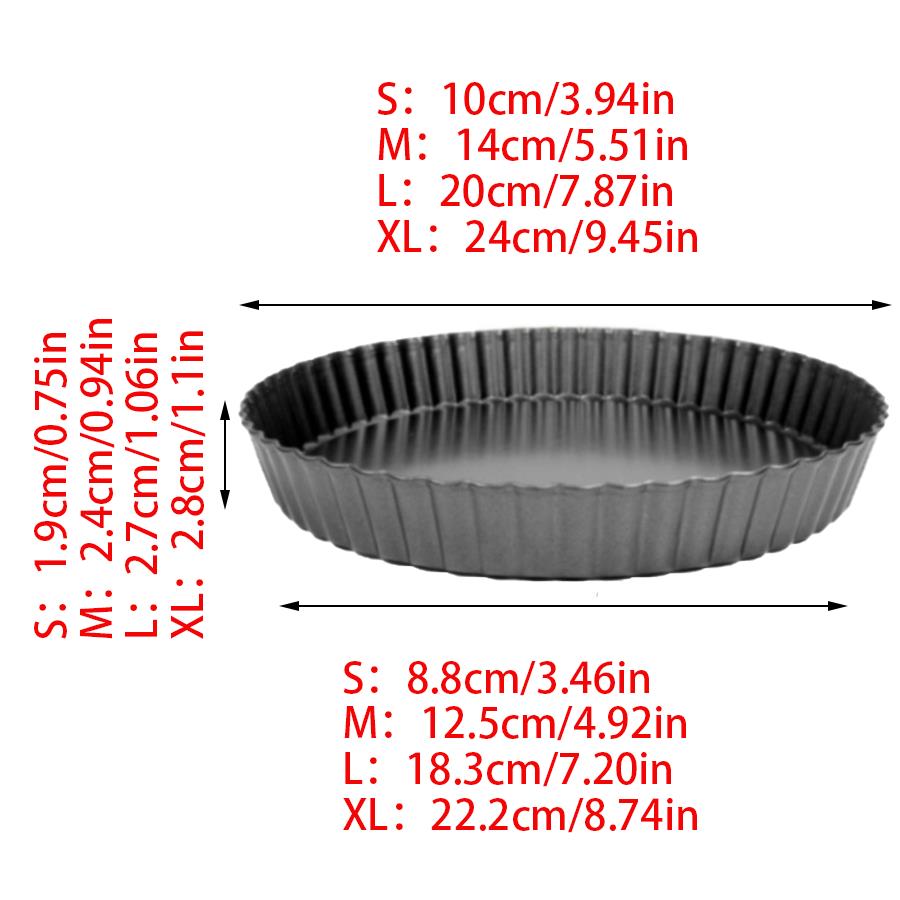 2-delige gegroefde rand losse  - Tart Pan Loose recensie en prijs