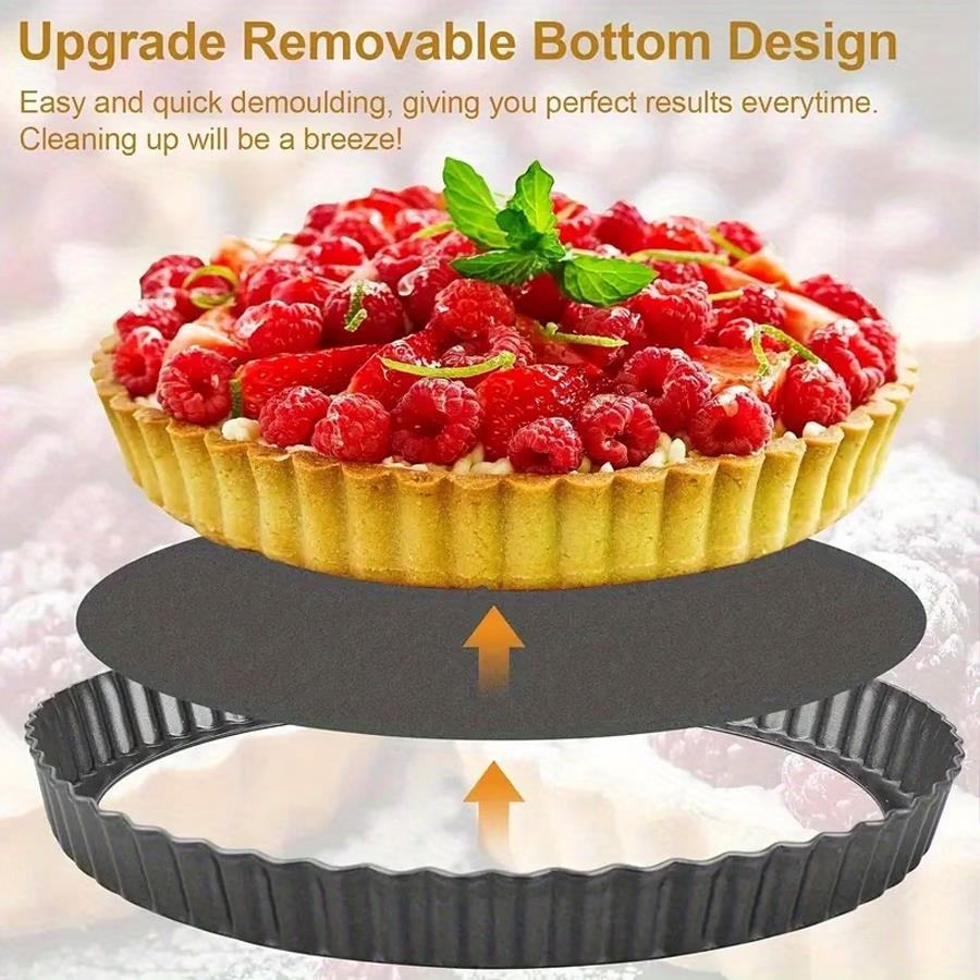 2-delige gegroefde rand losse  - Tart Pan Loose recensie en prijs