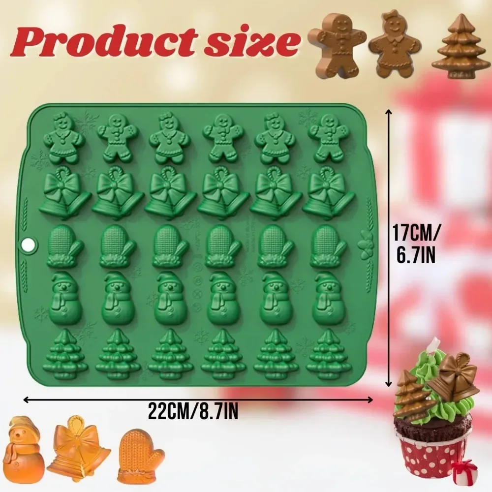 Kerst Siliconen Chocolade Schi - Kitchen Baking Gloves recensie en prijs