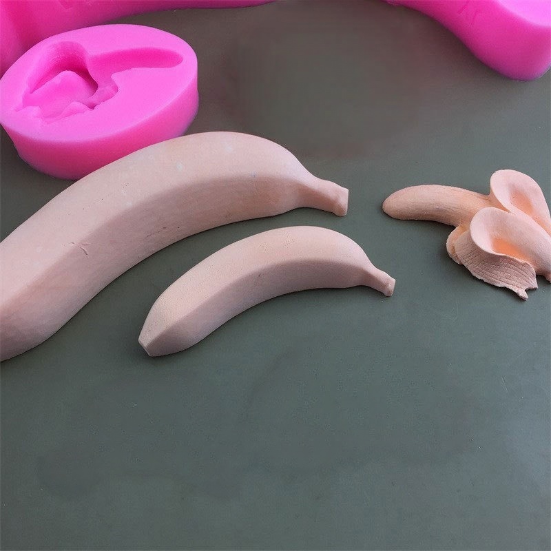 Banaan siliconen mal DIY 3D st - Baking Kitchen Diy recensie en prijs