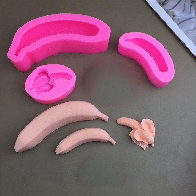 Banaan siliconen mal DIY 3D st - Baking Kitchen Diy recensie en prijs