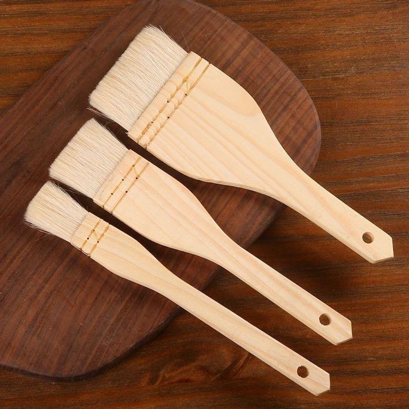 Platte wollen gebakkenborstel, - Kitchen Baking Brush recensie en prijs
