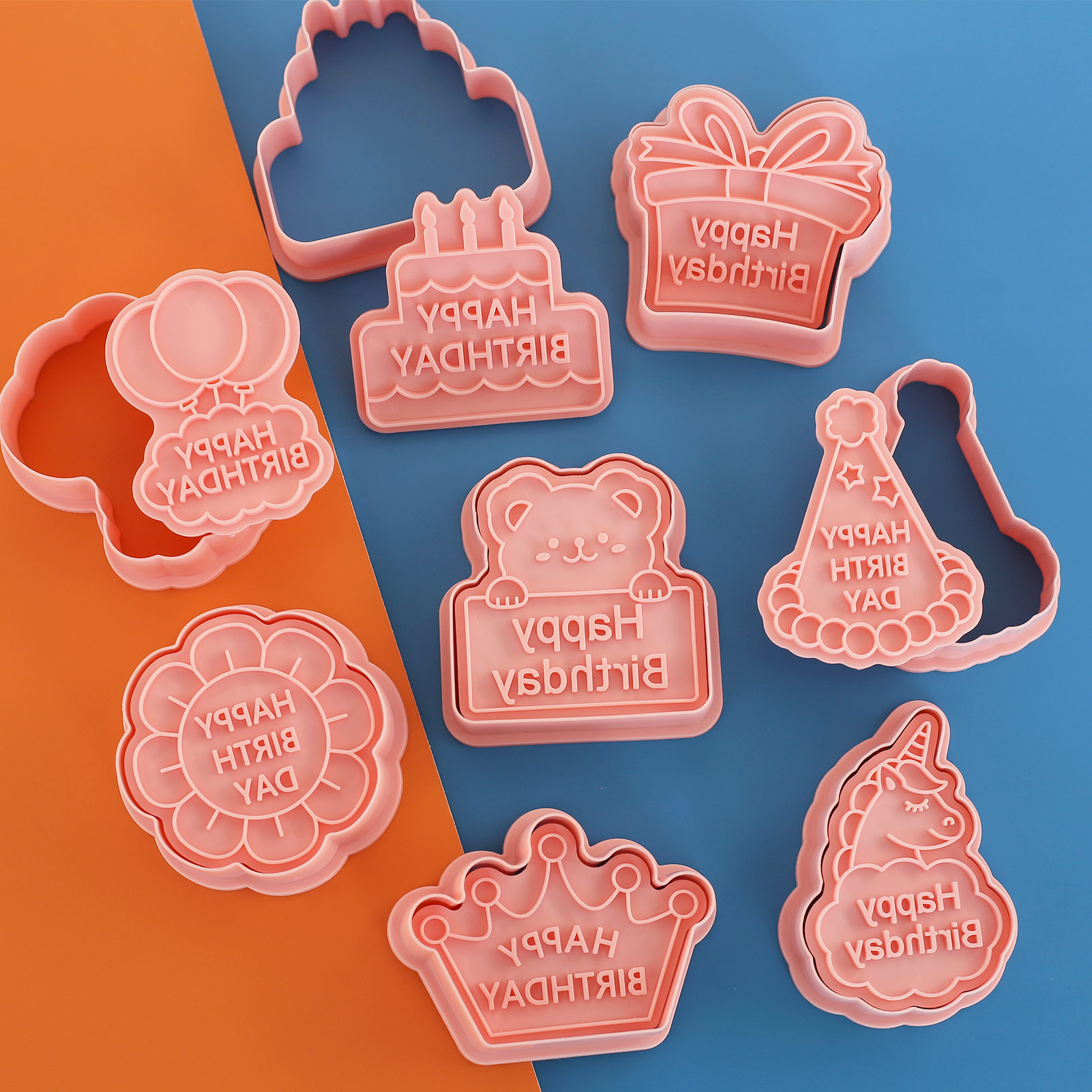 8 stks Gelukkige Verjaardag Co - Baking Kitchen Diy recensie en prijs