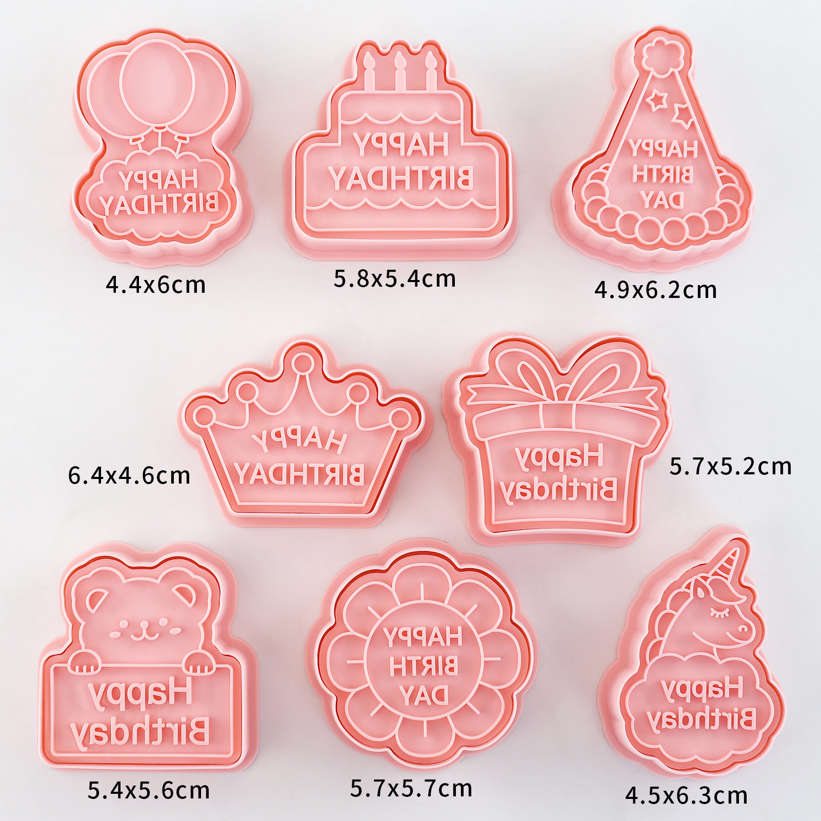 8 stks Gelukkige Verjaardag Co - Baking Kitchen Diy recensie en prijs